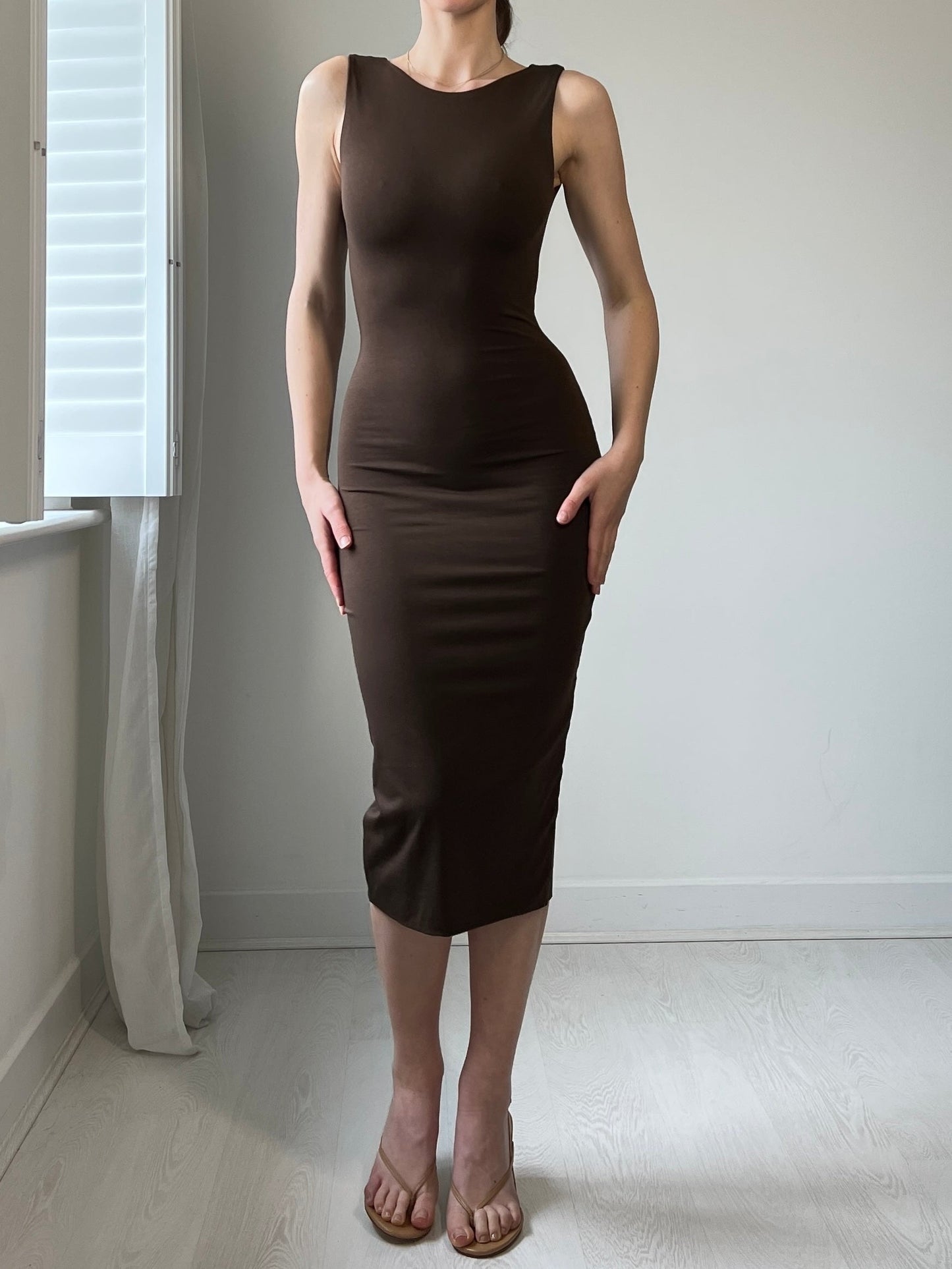 Forever Reversible Bodycon Dress in Organic Bamboo