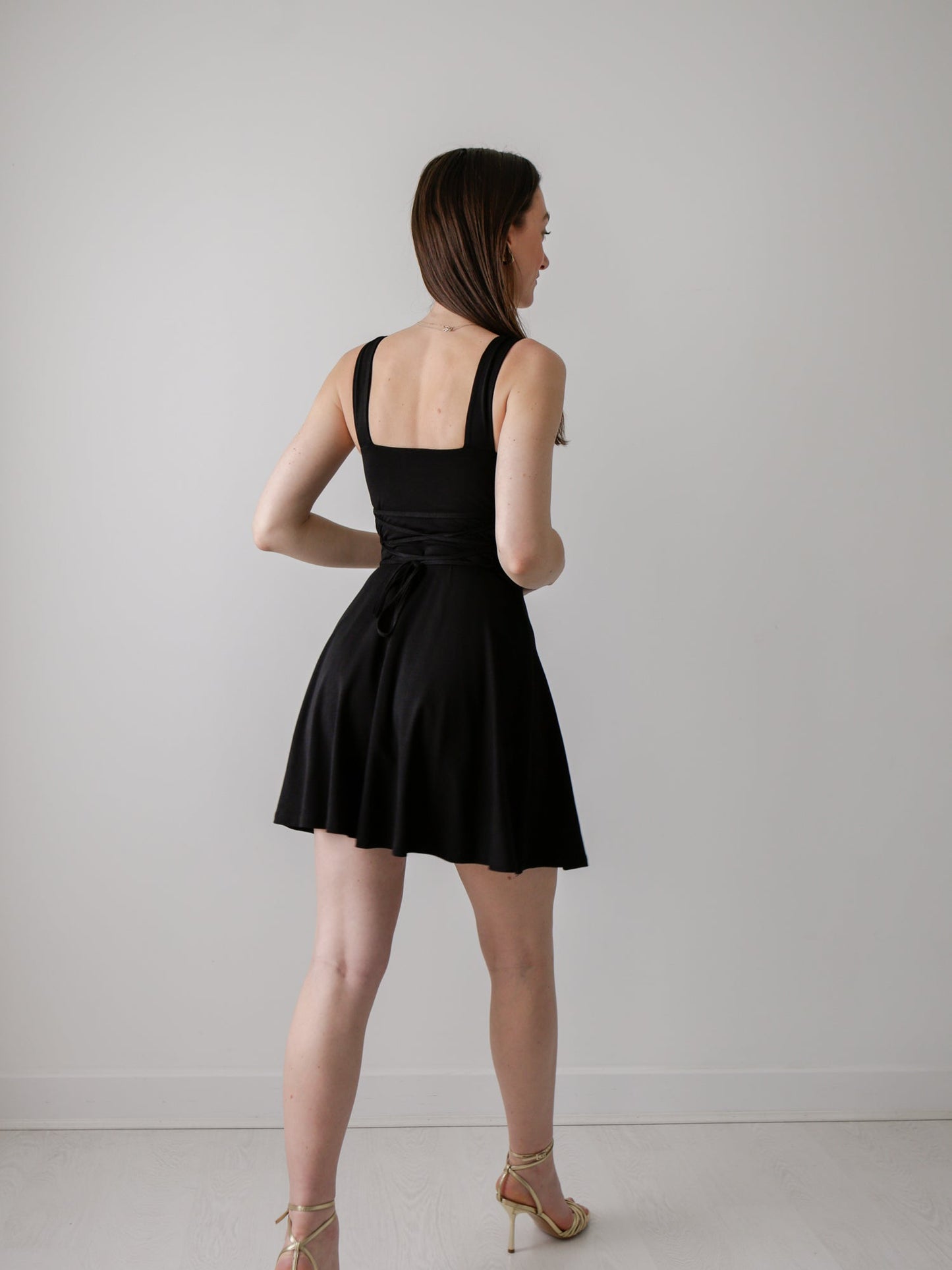 Audrey Mini Dress in Organic Bamboo