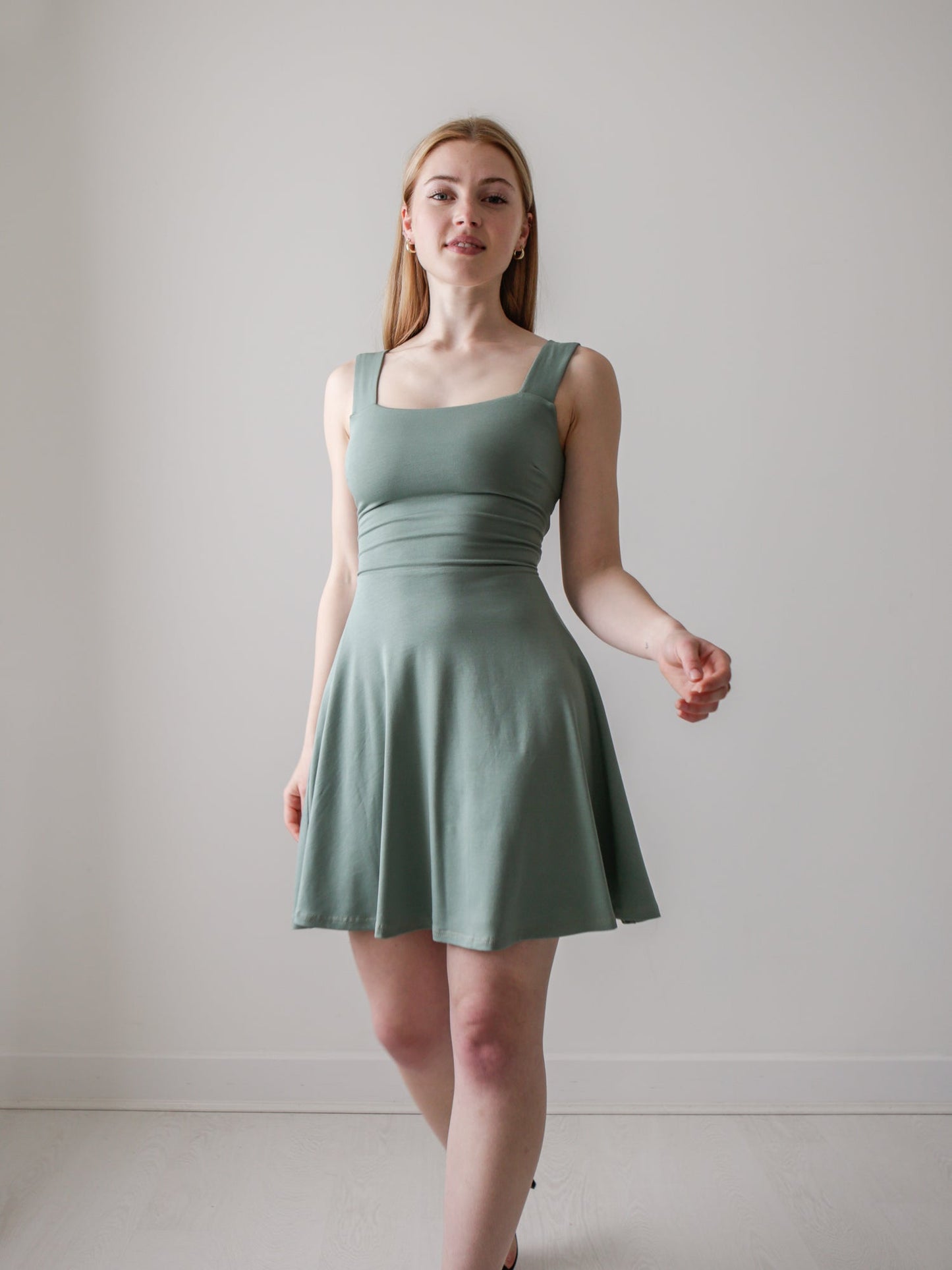 Audrey Mini Dress in Organic Bamboo