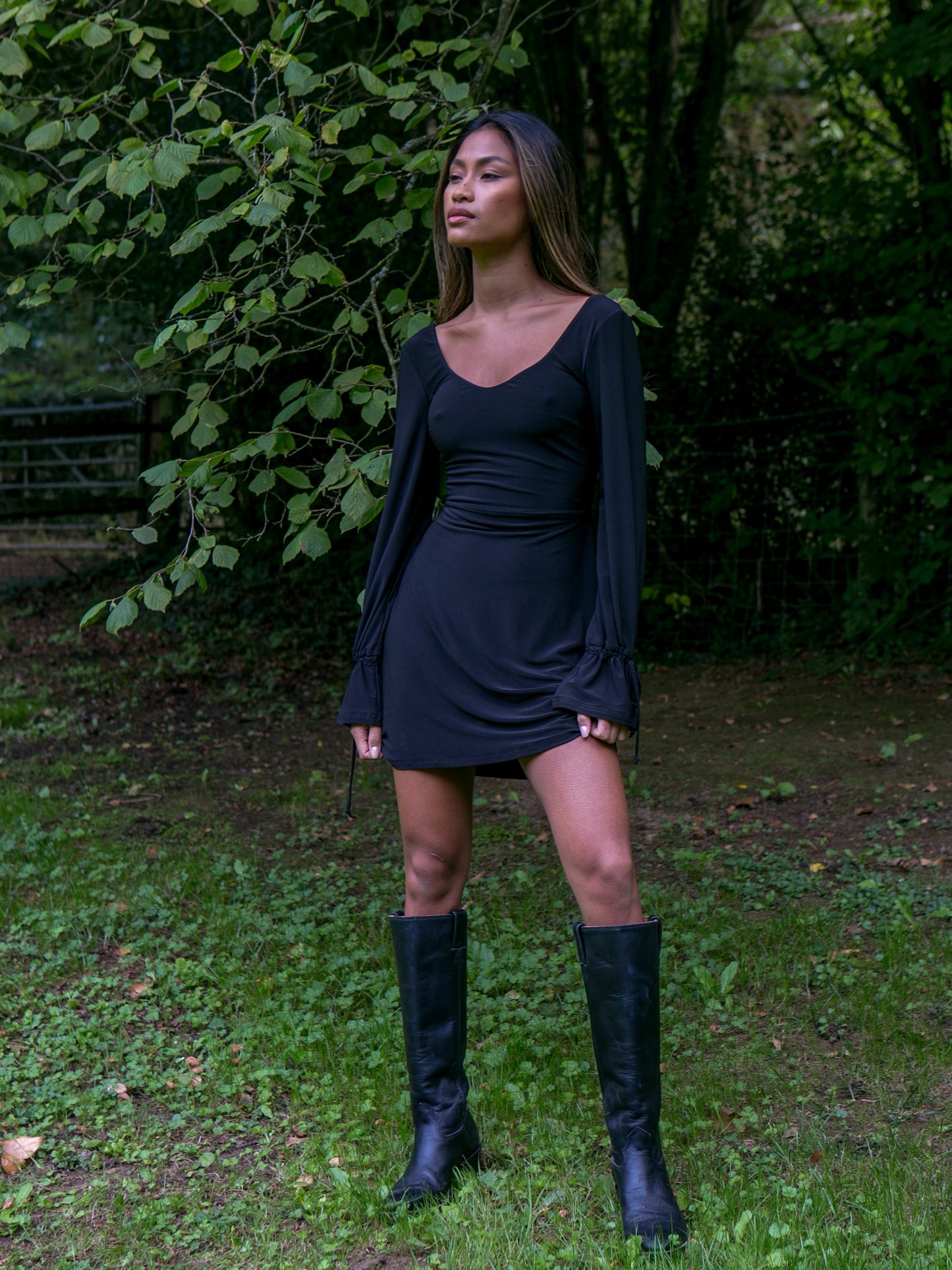Etta Long Sleeve Mini Dress