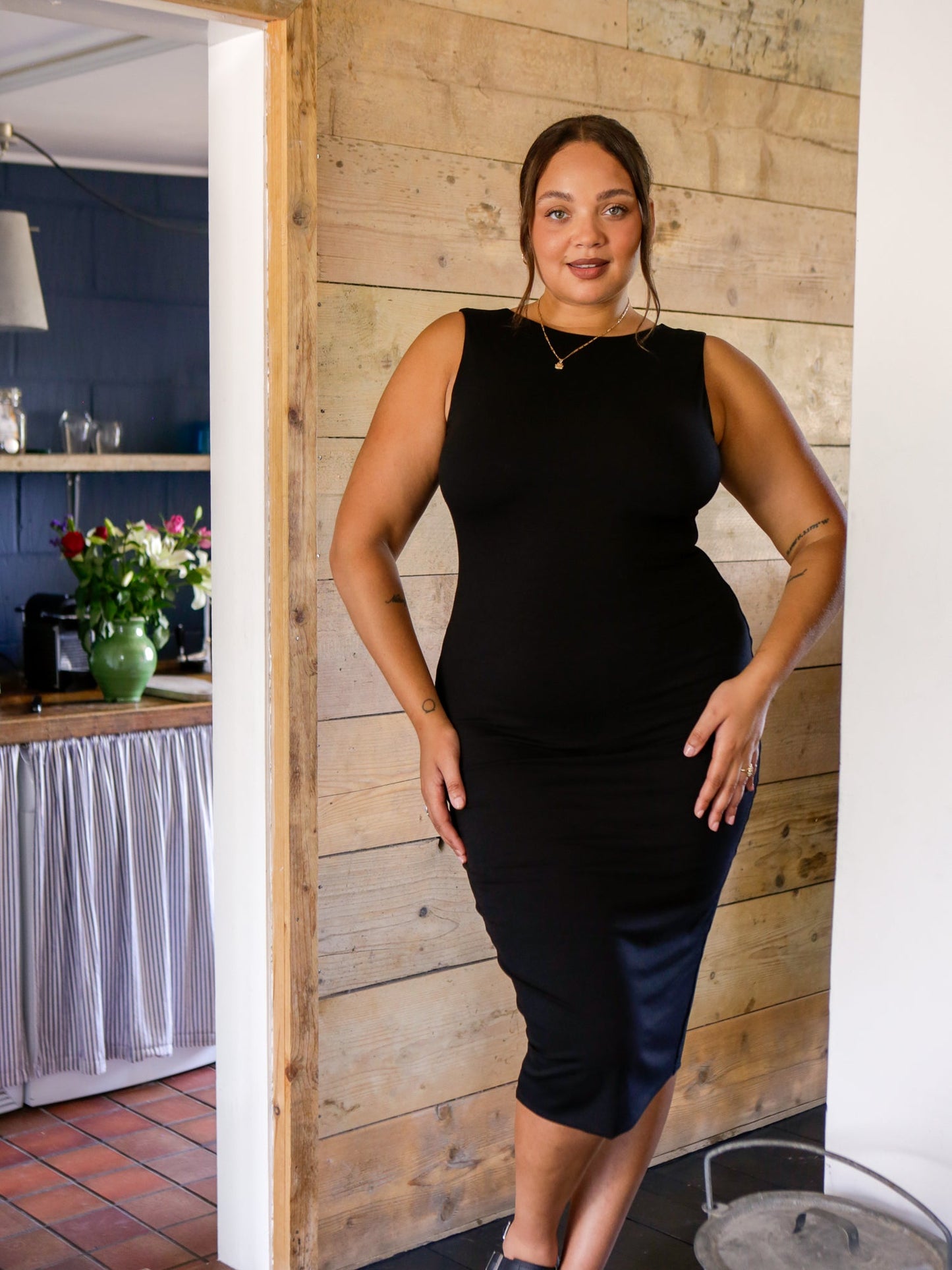 Forever Reversible Bodycon Dress in Organic Bamboo