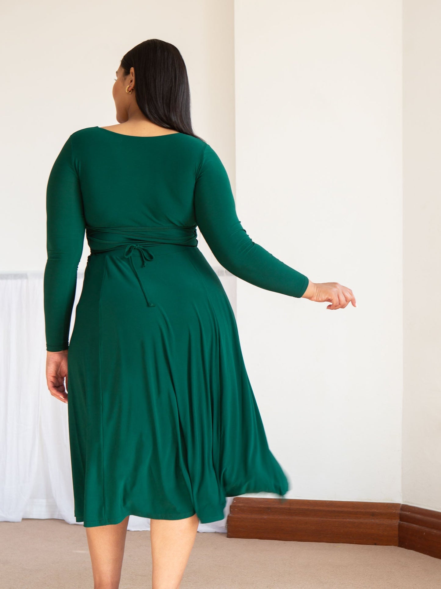 Iris Midi Dress in ITY