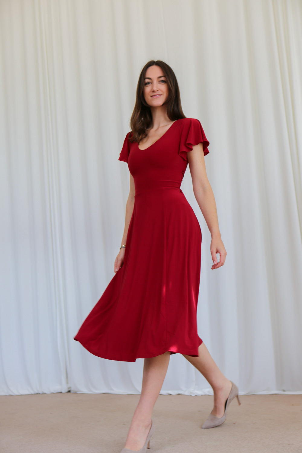 Ava Reversible Midi Dress