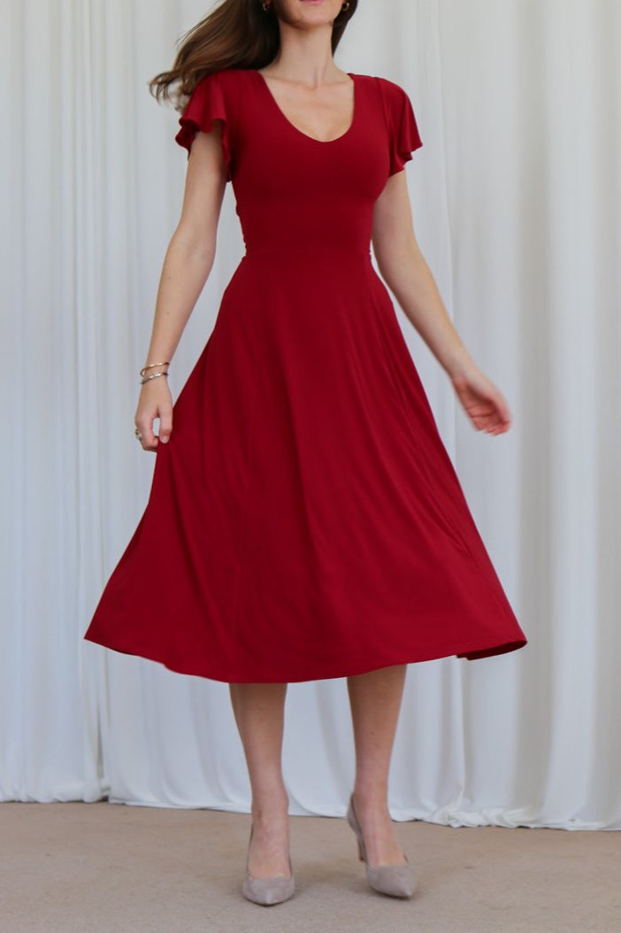 Ava Reversible Midi Dress