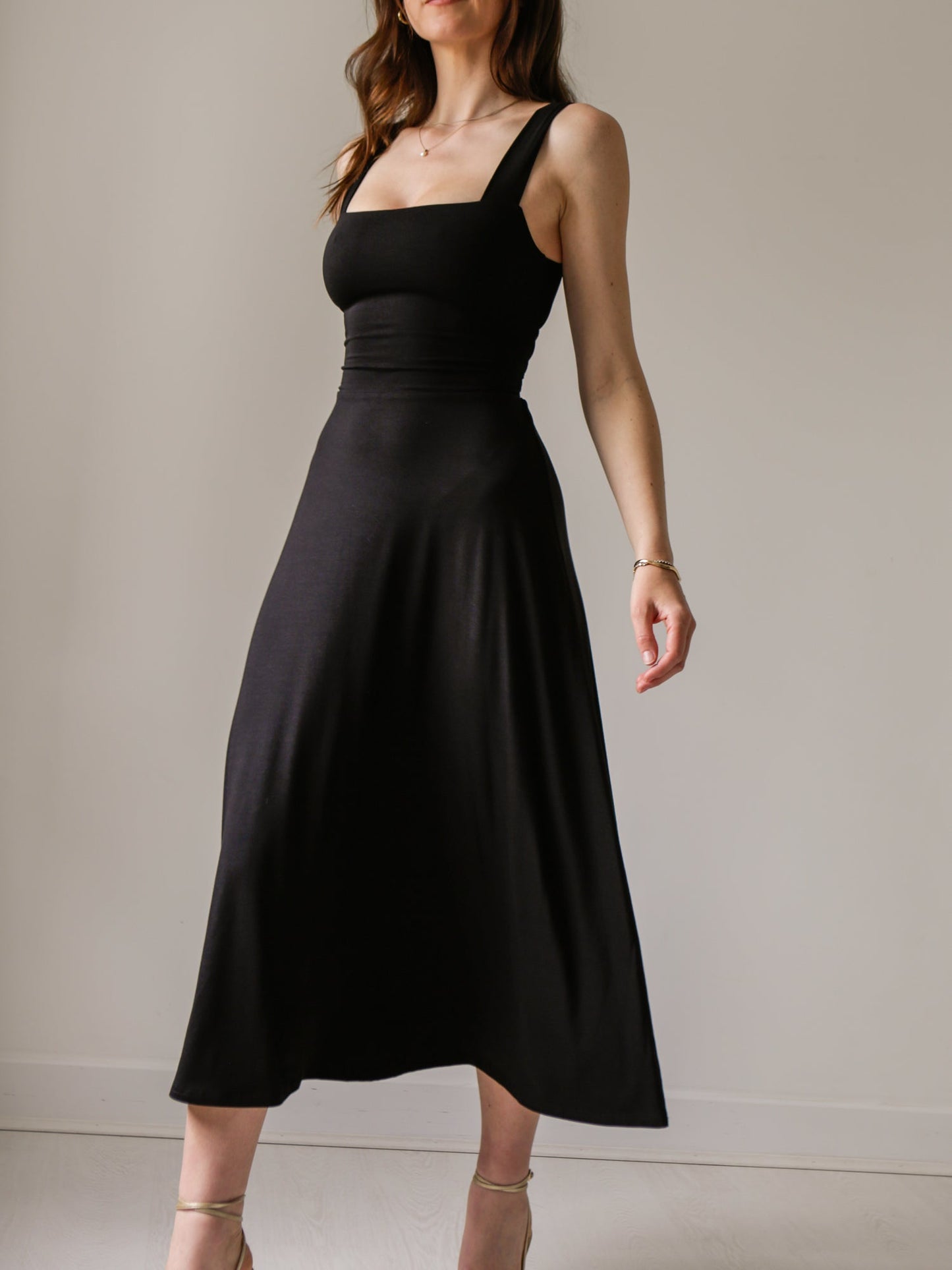 Audrey Midi Dress in Organic Bamboo