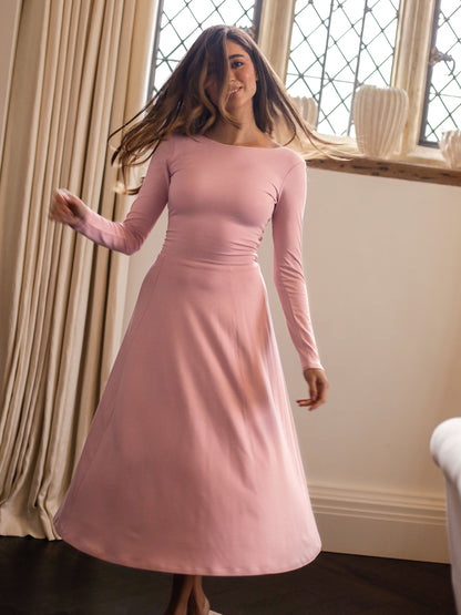 Iris Midi Dress in Organic Bamboo