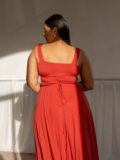 Audrey Midi Dress in Organic Bamboo