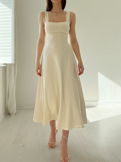 Audrey Midi Dress in Organic Bamboo