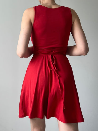 Tia Reversible Mini Dress in Organic Bamboo